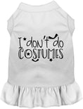 Load image into Gallery viewer, I Don't Do Costumes Halloween Pet Dress