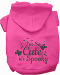 Load image into Gallery viewer, So Cute, It's Spooky Halloween Pet Hoodie