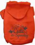 Load image into Gallery viewer, So Cute, It's Spooky Halloween Pet Hoodie