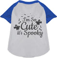 Load image into Gallery viewer, So Cute, It's Spooky Pet Raglan Shirt