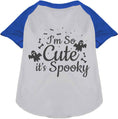 Load image into Gallery viewer, So Cute, It's Spooky Pet Raglan Shirt