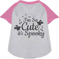 Load image into Gallery viewer, So Cute, It's Spooky Pet Raglan Shirt