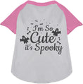 Load image into Gallery viewer, So Cute, It's Spooky Pet Raglan Shirt
