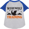 Load image into Gallery viewer, Werewolf in Training Pet Raglan Shirt