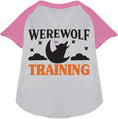 Load image into Gallery viewer, Werewolf in Training Pet Raglan Shirt