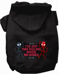 Load image into Gallery viewer, Inside My Bones Halloween Pet Hoodie