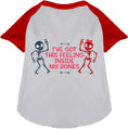 Load image into Gallery viewer, Inside My Bones Pet Raglan Shirt