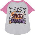 Load image into Gallery viewer, Batty Spooky Season Pet Raglan Shirt