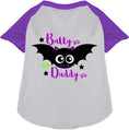 Load image into Gallery viewer, Batty for Daddy Pet Raglan Shirt