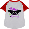 Load image into Gallery viewer, Batty for Daddy Pet Raglan Shirt