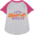 Load image into Gallery viewer, Happy Howl-Oween Pet Raglan Shirt
