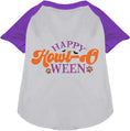 Load image into Gallery viewer, Happy Howl-Oween Pet Raglan Shirt