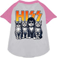 Load image into Gallery viewer, Hiss Kitties Pet Raglan Shirt