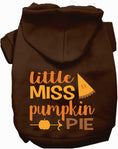 Load image into Gallery viewer, Little Miss Pumpkin Pie Pet Hoodie