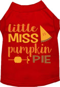 Load image into Gallery viewer, Little Miss Pumpkin Pie Pet Shirt