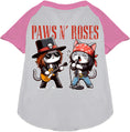 Load image into Gallery viewer, Paws N' Roses Pet Raglan Shirt