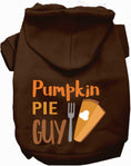 Load image into Gallery viewer, Pumpkin Pie Guy Pet Hoodie