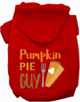 Load image into Gallery viewer, Pumpkin Pie Guy Pet Hoodie