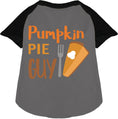 Load image into Gallery viewer, Pumpkin Pie Guy Pet Raglan Shirt