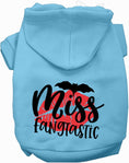 Load image into Gallery viewer, Miss Fangtastic Halloween Pet Hoodie