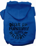 Load image into Gallery viewer, Pawsitively Happy Halloween Pet Hoodie