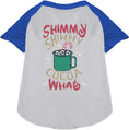 Load image into Gallery viewer, Shimmy Shimmy Cocoa What Pet Raglan Shirt