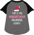 Load image into Gallery viewer, Christmas Pajama Shirt Pet Raglan Shirt