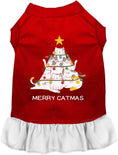 Load image into Gallery viewer, Merry Catmas Pet Dress