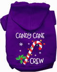 Load image into Gallery viewer, Candy Cane Crew Pet Hoodie