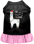 Load image into Gallery viewer, Falalala Llama Christmas Pet Dress