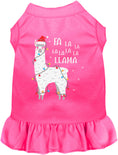 Load image into Gallery viewer, Falalala Llama Christmas Pet Dress