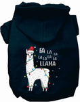 Load image into Gallery viewer, Falalala Llama Christmas Pet Hoodie