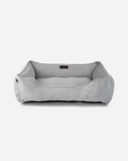 Load image into Gallery viewer, Chester & Lee | Fancy Corduroy Sleeper Dog Bed Gray