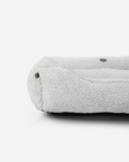 Load image into Gallery viewer, Chester & Lee | Furry Sleeper Dog Bed Gray - image 3
