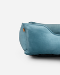 Load image into Gallery viewer, Bolster Beds Premium Chester & Lee | Vibrant Velvet Sleeper Dog Bed Tiffany