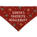 Load image into Gallery viewer, Christmas Reversible Dog Bandana "Cookie Tester" / "Wigglebutt" - Southlake Paws