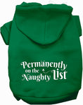 Load image into Gallery viewer, Permanently on the Naughty List Pet Hoodie