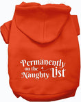 Load image into Gallery viewer, Permanently on the Naughty List Pet Hoodie