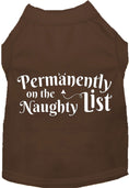Load image into Gallery viewer, Permanently on the Naughty List Pet Shirt