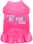 Load image into Gallery viewer, Freaking Cold Winter Pet Dress