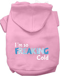 Load image into Gallery viewer, Freaking Cold Winter Pet Hoodie