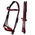 Load image into Gallery viewer, ExionPro Broad Wave Shape Designer Fancy Dressage Bridle & Web Reins
