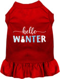 Load image into Gallery viewer, Hello Winter Pet Dress