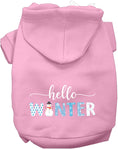 Load image into Gallery viewer, Hello Winter Pet Hoodie