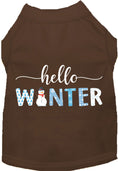 Load image into Gallery viewer, Hello Winter Pet Shirt
