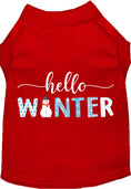 Load image into Gallery viewer, Hello Winter Pet Shirt