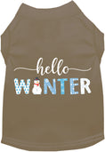Load image into Gallery viewer, Hello Winter Pet Shirt