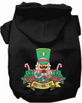 Load image into Gallery viewer, Crushin' It Nutcracker Style Christmas Pet Hoodie