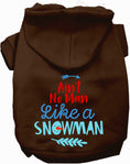 Load image into Gallery viewer, Ain't No Man Like a Snowman Pet Hoodie