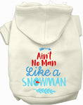 Load image into Gallery viewer, Ain't No Man Like a Snowman Pet Hoodie